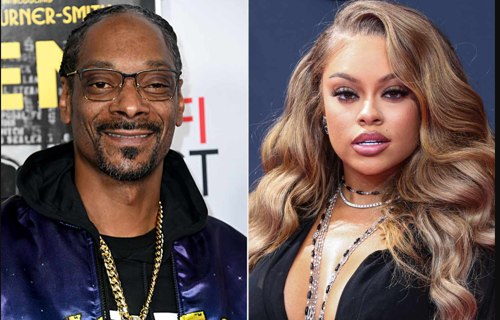 Kim Kardashian expressed her surprise when Snoop Dogg gave her "beautiful birthday flowers" and ice cream.