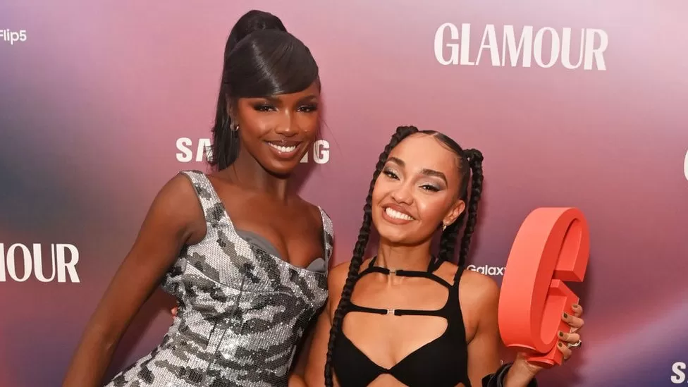 Leigh-Anne Pinnock received the musician honor from model Leomie Anderson.