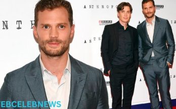 Jamie Dornan and Cillian Murphy behind the Anthropoid screen